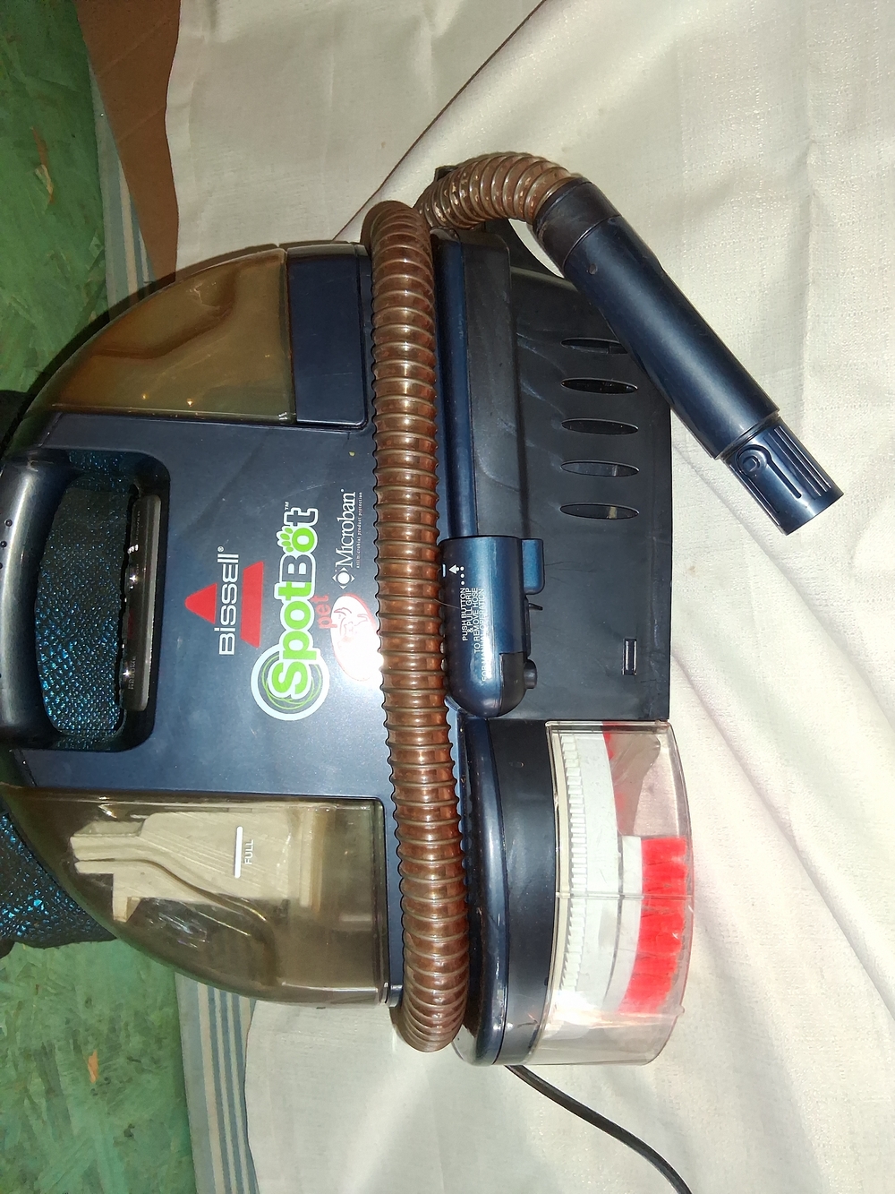 Bissell SpotBot Portable Spot Cleaner in Navy and Brown